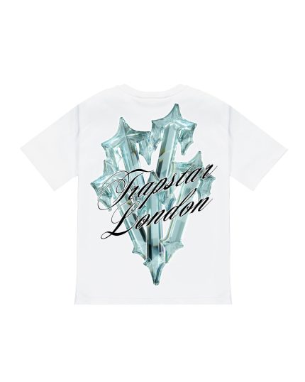 Camiseta Diamond Trapstar En Bruto 2.0 - Blanco