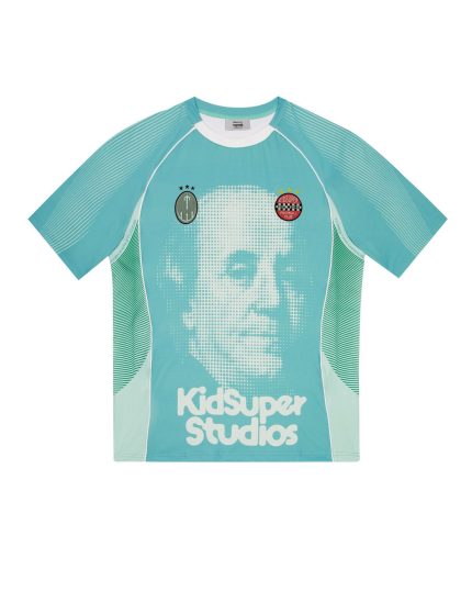 Camiseta De Fútbol Trapstar x Kidsuper - Verde Azulado