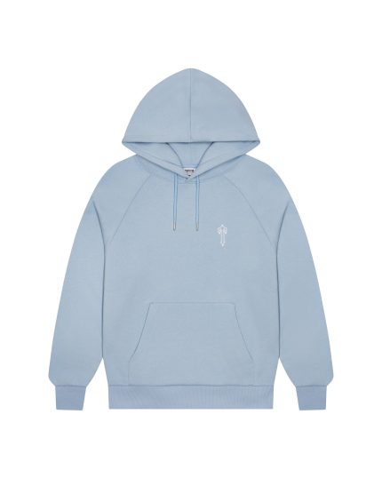 Sudadera Con Capucha Foundation Trapstar - Azul Claro
