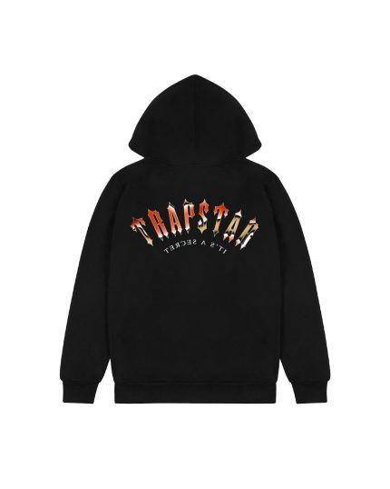 Sudadera Con Capucha Trapstar Chrome Arch - Negro