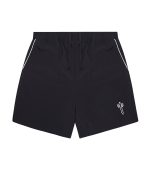 Pantalones cortos deportivos negros Trapstar con diseño minimalista